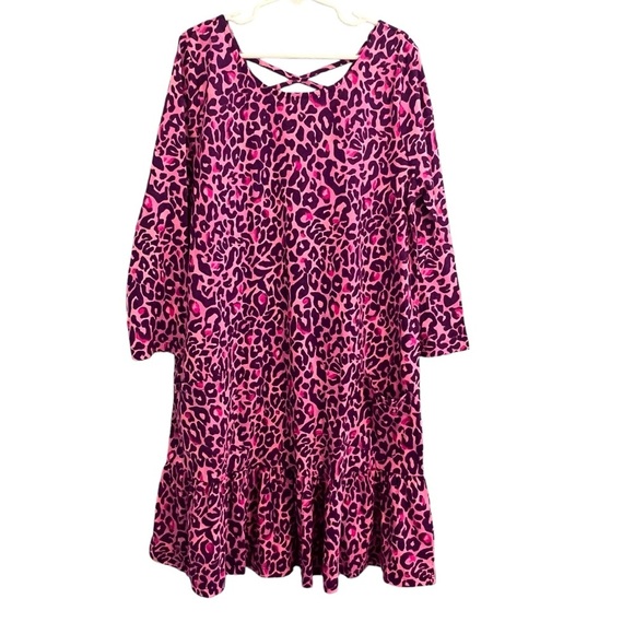 Lilly Pulitzer Jena Dress My Favorite Spot Animal Print Pink - Picture 5 of 8